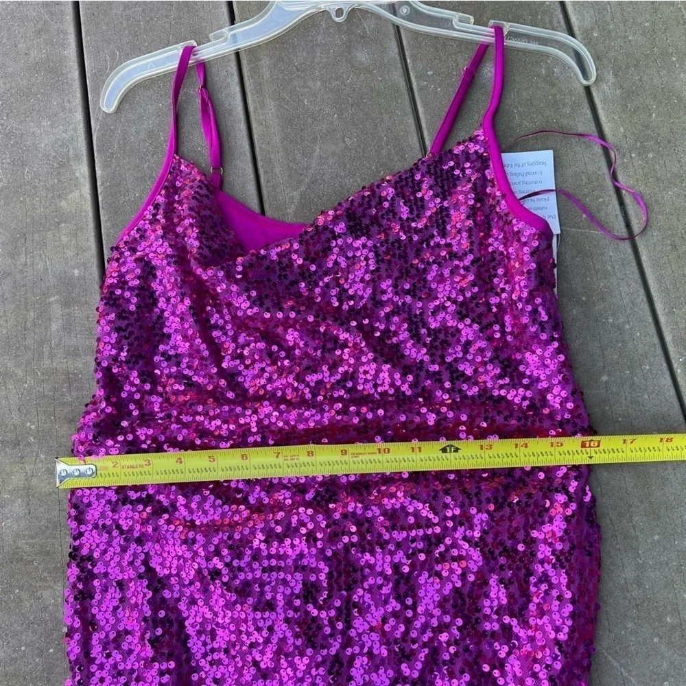 Taylor Sequin Dress 10 - Picture 3 of 6